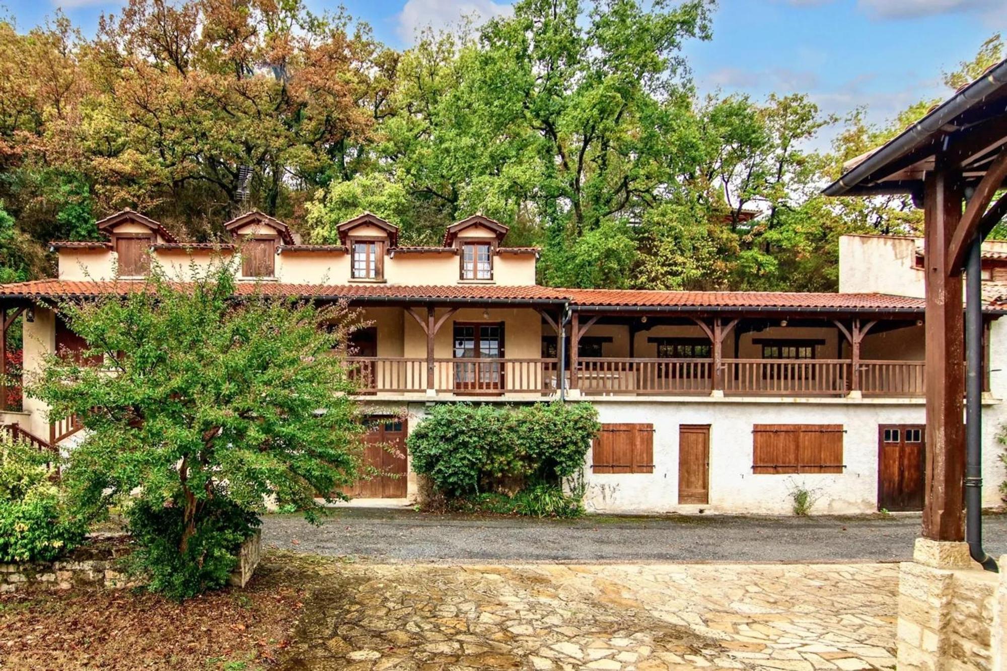 Villa de 4 chambres avec piscine privee jardin clos et wifi a Milhars Extérieur photo